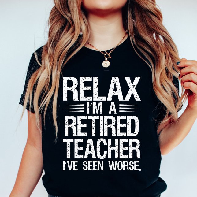 Funny Remüde Englischlehrerin Birthday White T-Shirt (Funny Retired English Teacher Birthday White T-Shirt)