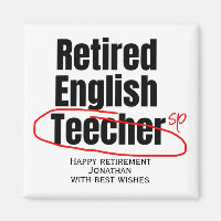 Funny Remüde Englischlehrerin Rechtschreibfehler