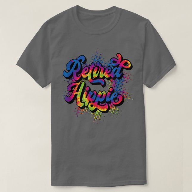 Funny Remüde Hippie Mama Vater Oma Opa  T-Shirt (Design vorne)