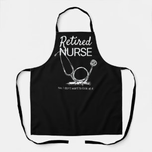 Funny Remüde Nurse RN Retirement Medical Schürze