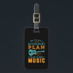 Funny Remüde Pensionsplan machen Gitarrenmusik Gepäckanhänger<br><div class="desc">Ja, ich habe einen Rentenplan. Ich habe vor, Musik zu machen. Ein lustiges Design für Musiker, die Gitarre oder andere Musikinstrumente Liebe spielen, singen, schreiben, träumen, ein Rockstar zu sein. Vintage und Retroartikel für kreative Rentner. Ideal für Mitarbeiter im Ruhestand, Mitarbeiter, Chef, Büroleiter, Händler, Führungskraft, Krankenschwester, Lehrer, Arzt oder Ingenieur....</div>