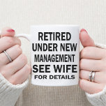 Funny Remüde Vater Birthday Retro-Kaffee Tasse<br><div class="desc">Diese Tasse enthält ein lustiges Zitat für den Geburtstag von Vater Remüde.</div>
