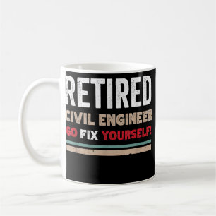 Funny Remüde Zivil Engineer Go Beheben Sie sich se Kaffeetasse