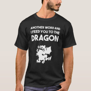 Funny Renaissance Faire Dragon Heraldic Medieval T-Shirt