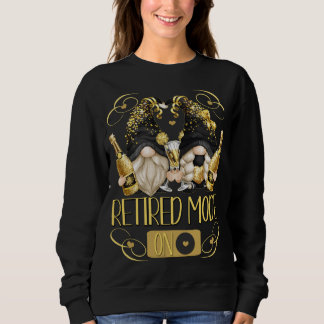 Funny Rentirement Gnomes für wiedergeborene Frauen Sweatshirt