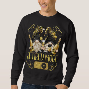 Funny Rentirement Gnomes für wiedergeborene Frauen Sweatshirt