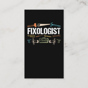 Funny RepChairman Carpenter Handwerker Vater Visitenkarte