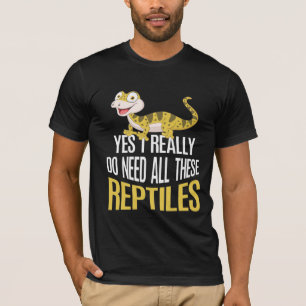 Funny Reptile Liebhaber Kinder Süße Tier Fan T-Shirt