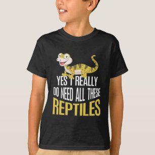 Funny Reptile Liebhaber Kinder Süße Tier Fan T-Shirt