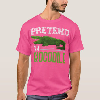 Funny Reptile Lover Geschenk Crocodile T-Shirt