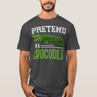 Funny Reptile Lover Geschenk Crocodile T-Shirt