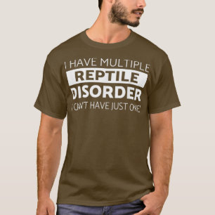 Funny Reptile Lovers Lizard Snake Clever Geschenk  T-Shirt