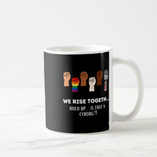 Funny Resist ist für Gleichheit ein Treffpunkt Kaffeetasse