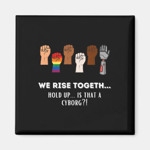 Funny Resist ist für Gleichheit ein Treffpunkt Magnet