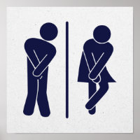 Funny Restroom Sign