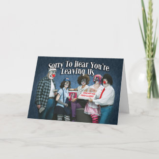 Funny Retirement Card Karte