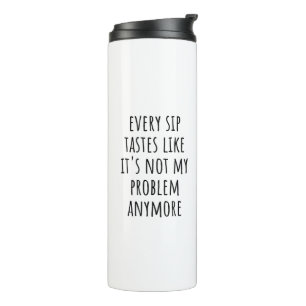 Funny Retirement Coffee Tasse - "Jeder Sip schmeck