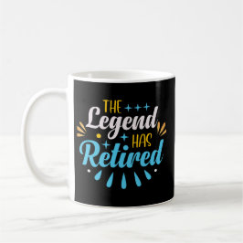 Funny Retirement Design Kaffeetasse