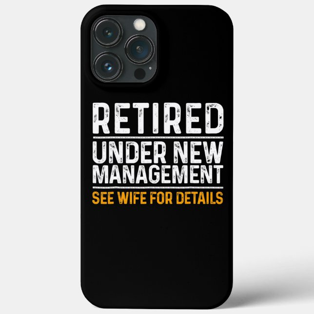 Funny Retirement Design Männer Vater Retiring Part Case-Mate iPhone Hülle (Rückseite)