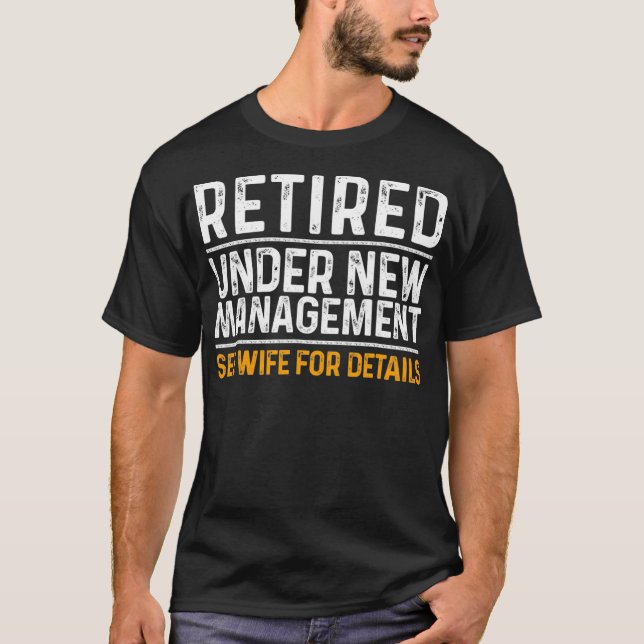 Funny Retirement Design Männer Vater Retiring Part T-Shirt (Vorderseite)