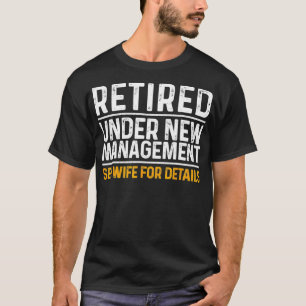 Funny Retirement Design Männer Vater Retter Party T-Shirt