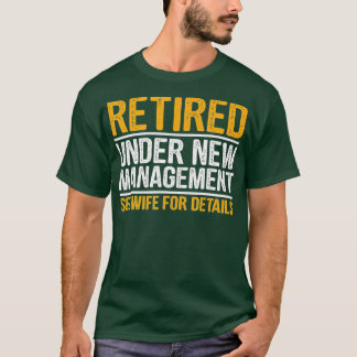 Funny Retirement Design Männer Vater Retter Party  T-Shirt