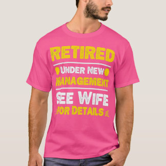 Funny Retirement Design Männer Vater Retter Party  T-Shirt