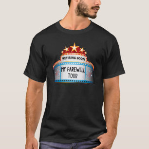 Funny Retirement Farewell Humour Goodbye for Men T-Shirt