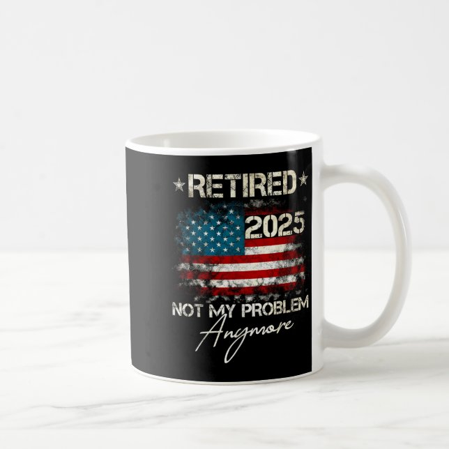 Funny Retirement For Dad Men Women. Uni Retired 20 Kaffeetasse (Rechts)