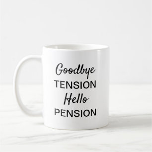 Funny Retirement Geschenk für die Tasse des Arbeit