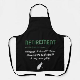 Funny Retirement Golf - Rasen Golfers Geschenk Schürze