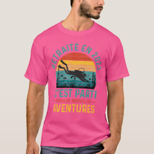 Funny Retirement Man Diving Spaß T-Shirt
