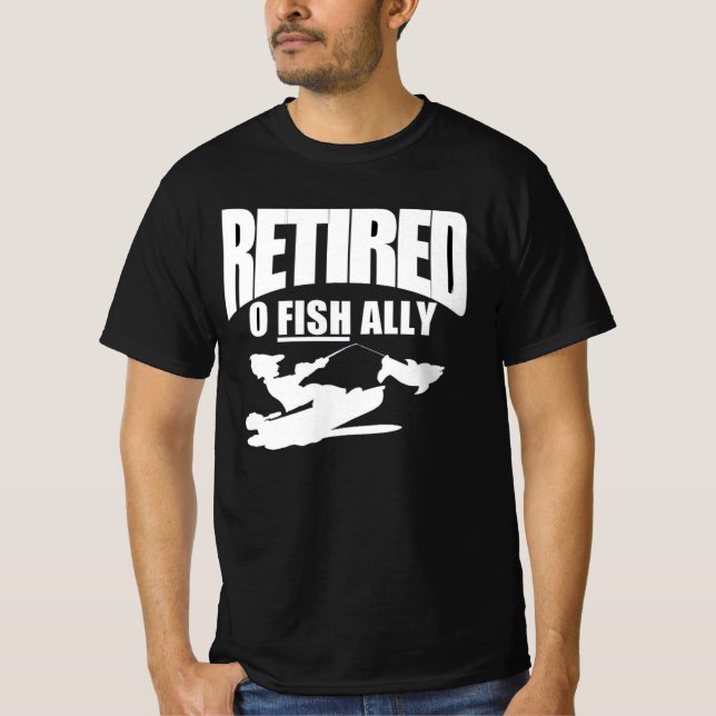 funny retirement of a fisherman  T-Shirt (Vorderseite)
