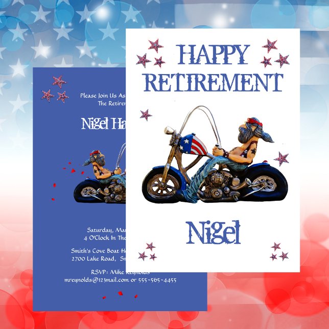 Funny Retirement Party Einladung (Von Creator hochgeladen)