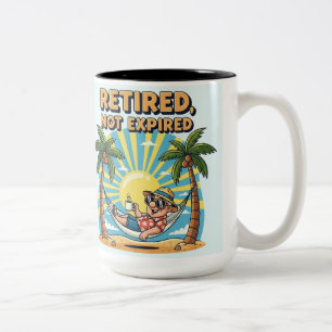 ☕ Funny Retirement Tasse Auf Wiedersehen Tension