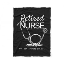 Funny Retiring Nurse Woll nicht zu sehen Pensionie