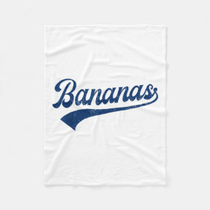 Funny Retro Bananas Shirts Niedlich Banana Geschen Fleecedecke