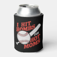 Funny Retro Baseball ich treffen Bomben für heiße