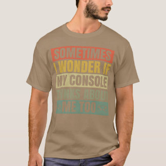 Funny Retro Console Video Game Lover Game Girl T-Shirt