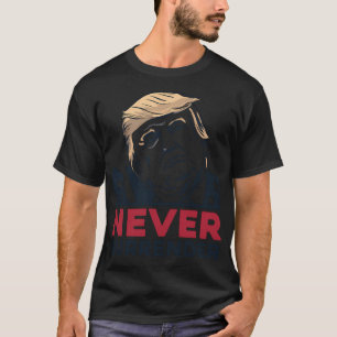 Funny Retro Donald Mugshot Free Trump America Pres T-Shirt