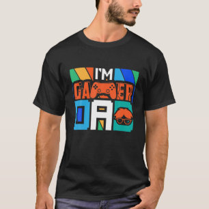 Funny Retro Esports Ich bin ein Gamer Vater Geek G T-Shirt
