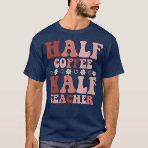 Funny Retro farbig Halbtagslehrer für m T-Shirt