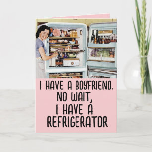 FUNNY RETRO FRAU FRIENDSHIP VALENTINE'S DAY CARDS KARTE