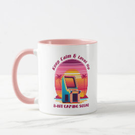 Funny Retro Gaming 80er Arcade 8-Bit Gamer Spaß Tasse