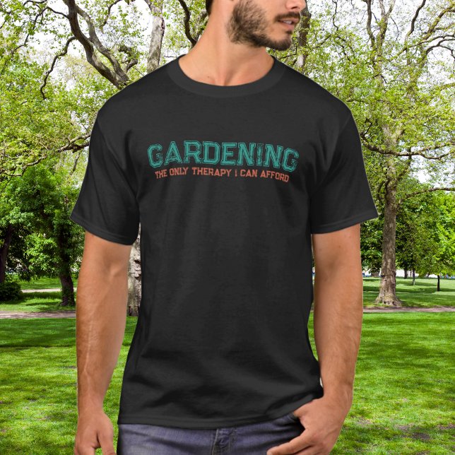 Funny Retro Garoring nur Therapie kann ich mir lei T-Shirt (Von Creator hochgeladen)