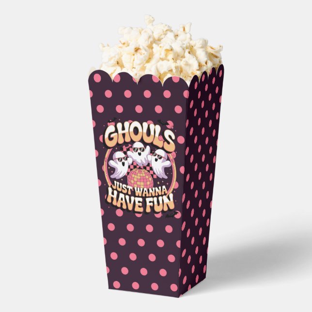 Funny Retro Ghost Halloween Gefallen Box Geschenkschachtel (Geplatzt)