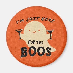 Funny Retro Halloween-Party Boo Ghost Magnet