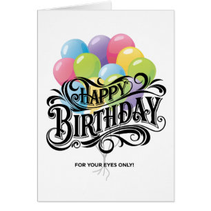 Funny Retro Happy Birthday Card Do Me A Gevor