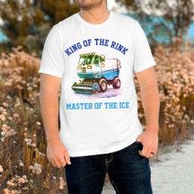 Funny Retro Hockey Eis Resurfacer King of the Rink