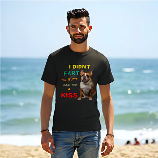Funny Retro 'I IDN T FURZ, mein Hintern hat dir ei T-Shirt
